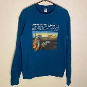 MoMA UT Sweatshirt Salvador Dali Persistence Of Memory Graphic Mens Medium 2022